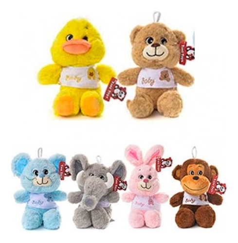 Peluches Baby Con Remera 22cm 