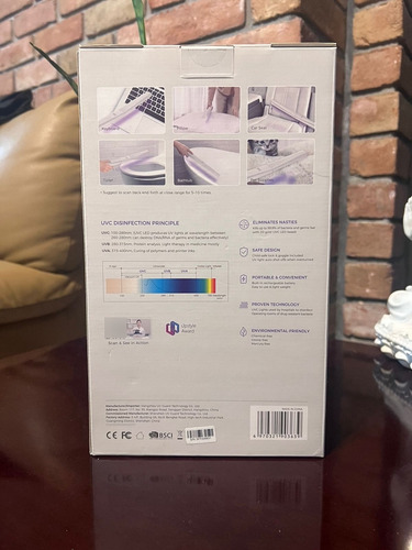 59s Wand Esterilizador Uv Multiuso