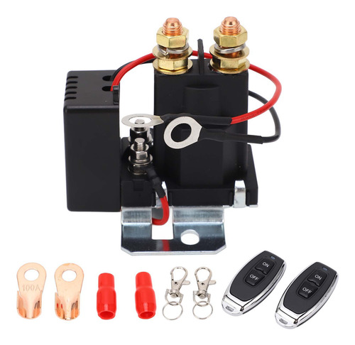 Relé Principal De Control De Batería De Coche, 12 V, 500 A,