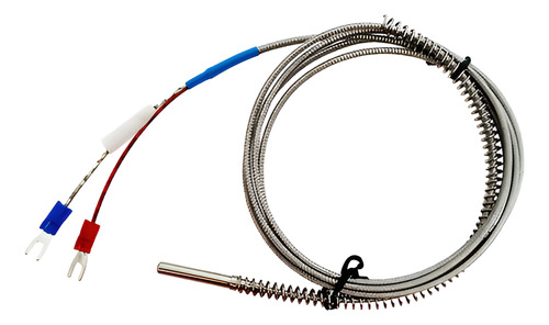 2 Pzas Sensor Termopar Tipo J Con Cable De 3 Metros