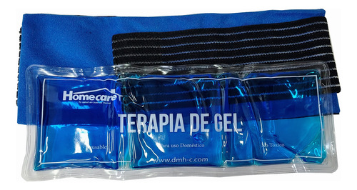 Compresa De Gel Con Funda Ajustable Homecare 32 X 12 Cm