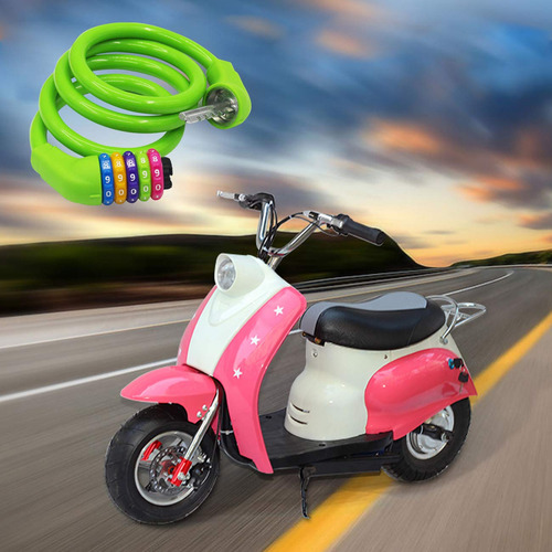 Cable De Bloqueo Idealux Para Bicicleta, 1,2 M, Cable Reajus