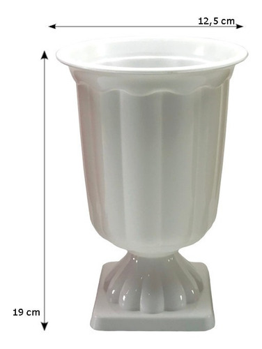 Kit Boleira 28cm + 2 Vasos Grego Decoração Festa