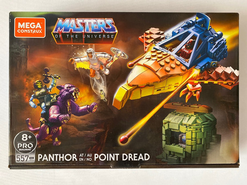 Panthor En Point Dread Motu Mega Construx Zodac 557pz (Usado)