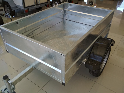 Imagen 2 de 8 de Trailer Box Galvanizado