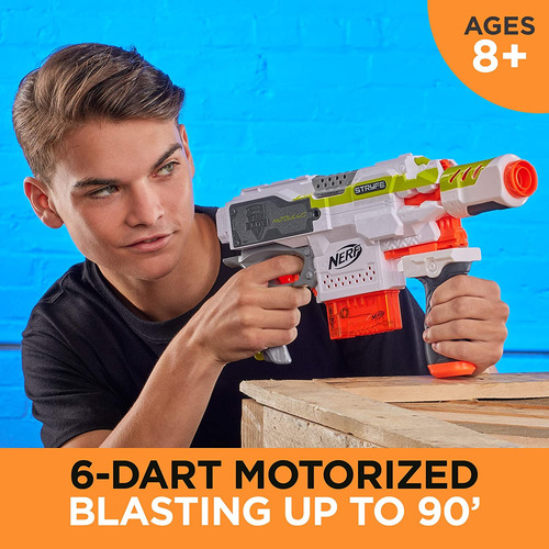 Nerf Modulus Stryfe (exclusivo De Amazon), Blanco