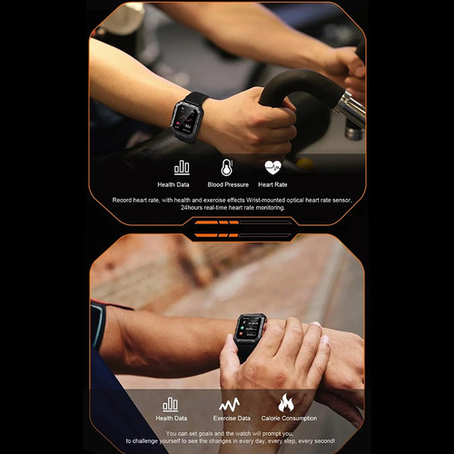 Reloj Inteligente C20 Pro Ip68 Reloj Deportivo Resistente A