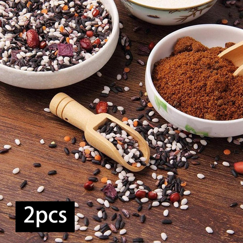 New.. 3 Uds Mini Cuchara De Madera Cucharadita Utensilios