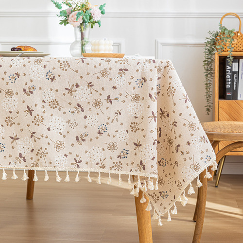 Mantel Rectangular Mantel Redondo De Lino