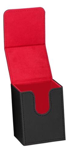 Premium Trading Card Deck Box, Negro Rojo Negro Rojo