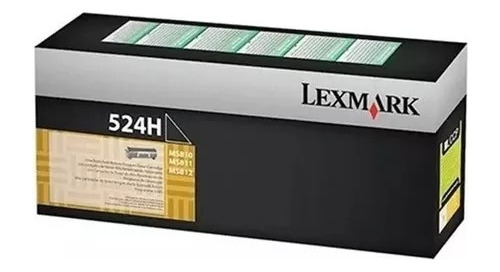 Toner Lexmark 524h Negro Original 52d4h00 Ms 710/1 Ms810/1/2