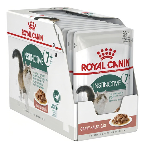 Royal Canin Sache Instinctive 7+ ( Compre 10 E Leve 12 )
