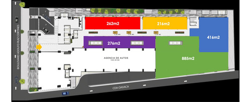 Hermoso Local Nuevo 355 Mt2 Altura 6 Mts En Pedregal Sobre Periferico Junto Plaza Artz