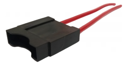 Porta Fusível Maxi Fio 4mm + 2 Fusíveis Lâmina Max 40 Ampere