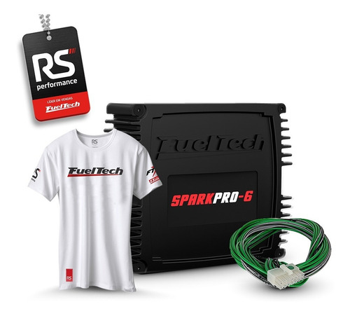 Imagem 1 de 6 de Fueltech Sparkpro-6 (spark Pro 6) + Brindes + 12x Sem Juros