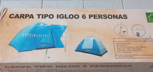 Carpa Tipo Igloo