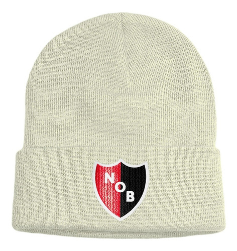 Gorro De Lana Club Atlético Newell's Old Boys Escudo Nob