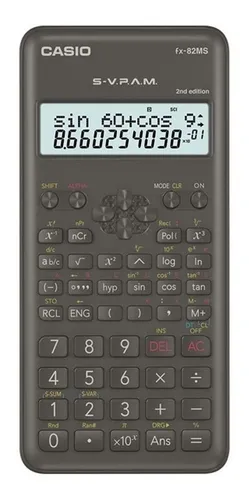 Calculadora Cientifica Casio Fx 82ms Negro Ms 2