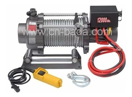Imagen 1 de 2 de Winche Eléctrico Carro 12000 Lbs 28 Mts Bada 12v 4x4 Camione