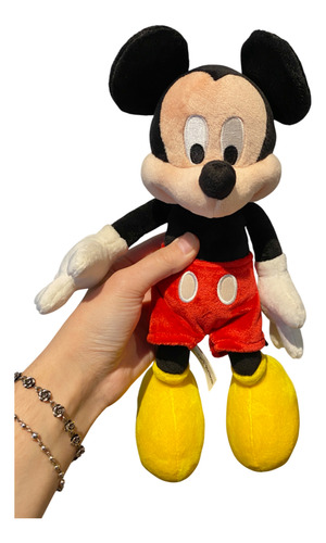 Peluche Mickey Mouse Disney Parks Original Negro (Usado)