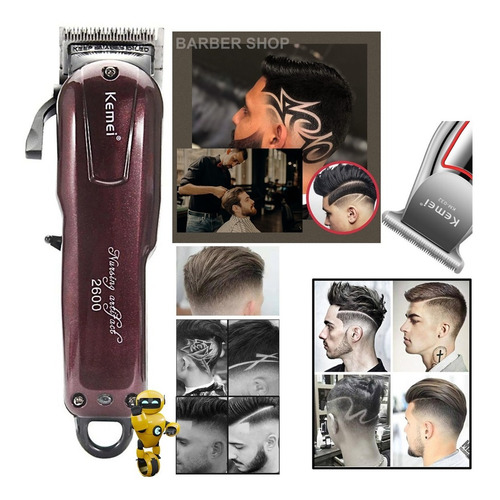 Imagem 5 de 5 de Kit Profissional Maquina Cortar Cabelo Super Oferta Perfect