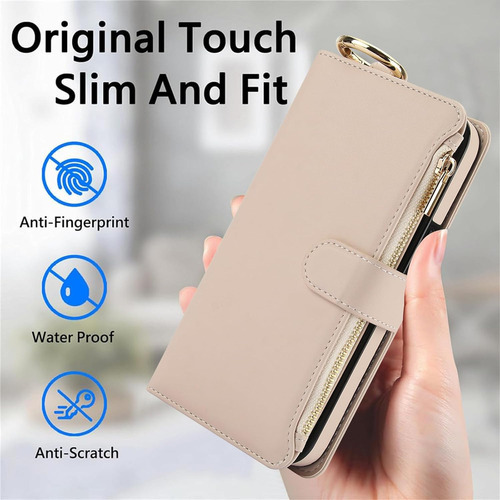 Zya Capa Tipo Carteira Para Samsung Galaxy S24 Fe Com Alça