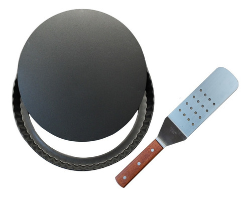 Molde Pie De Limon 30cms, Desmontable + Espatula