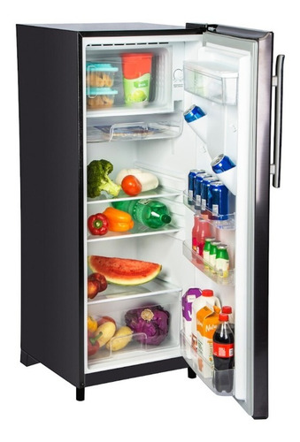 Imagen 2 de 6 de Frigobar Midea 7.0 Pies Cúbicos Single Door Dark Silver