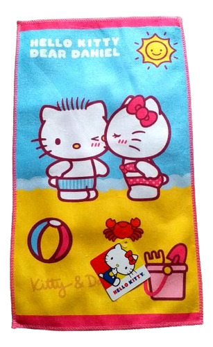 Toallas De Rostro Hello Kitty X 5 Unidades 