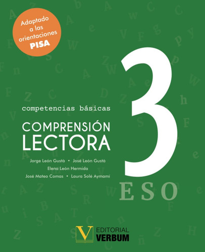 Libro: Competencias Básicas: Comprensión Lectora: 3º Eso (le