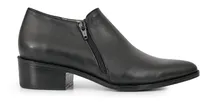 Comprar Zapato Mujer Cuero Vestir Briganti Abotinados Mocasines Taco