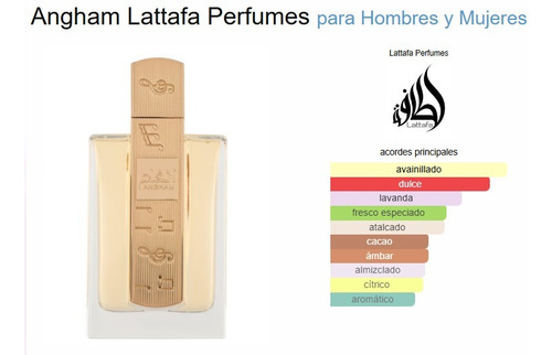 Lattafa Angham Eau De Parfum 100 Ml Mujer