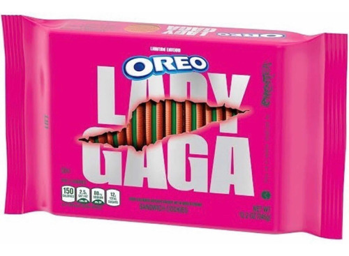 Galletas Oreo Lady Gaga 345g Edicion Limitada Colección 2021