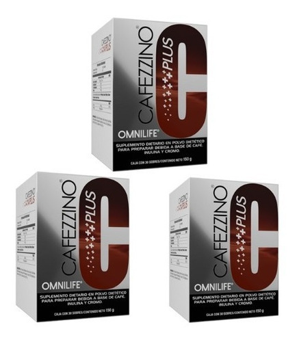Thermogen Cafe, Cafezzino Pack X 3 Unidades