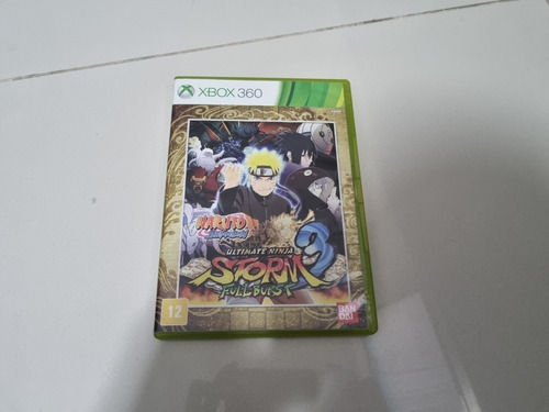 Naruto Shippuden Ninja Storm 3 Full Burst Xbox 360 Original (Usado)