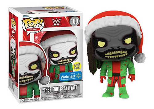 Funko Pop The Fiend Bray Wyatt #100 Glow Wwe Walmart Nuevo