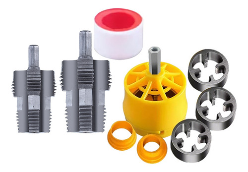 9 Herramientas Para Hacer Roscas De Pvc Kit De Troqueles De,