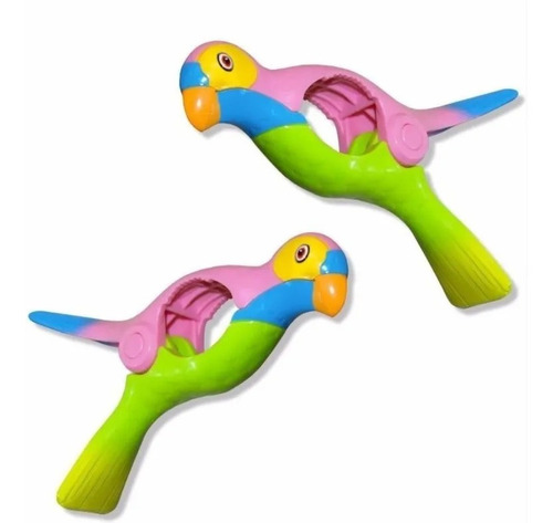 Imagen 7 de 7 de Broches Lona Playera O Toalla Para Reposera Blister X 2