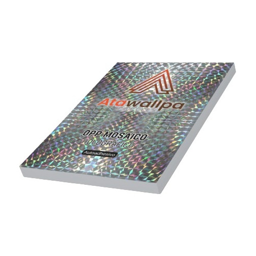 Opp Mosaico Holográfico Autoadhesivo 32,5x47,5cm X50hjs