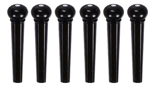 Juego De Pines De Puente Para Guitarra: Kit De Tuercas Dle Y