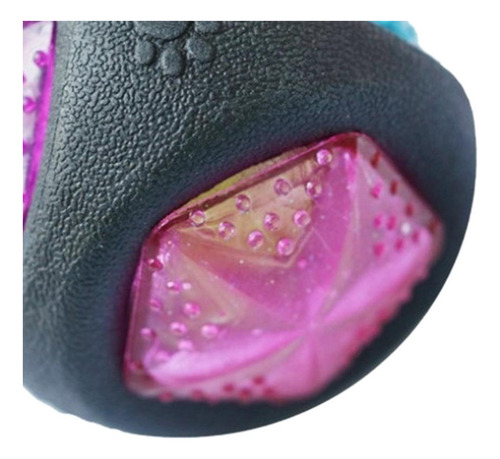 W 3 Perro Cachorro Led Luz Para Arriba Ball Playi Fun Chew