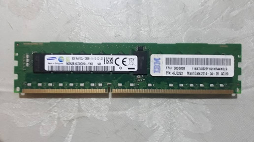 Memoria Ram Samsung 8gb Ddr3 1600 Mhz Rdimm Pc3l-12800r
