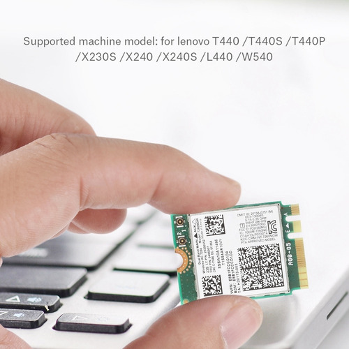 Placa De Rede Sem Fio De Banda Dupla Para Intel 7260ac 867mb