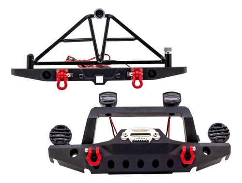 Rc Parachoques Para Axial Trx4 Conjunto Delantero Trasero
