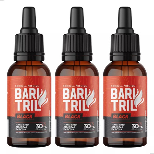 1 Baritril Black Gotas Controle De Peso - Natural