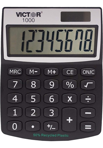 1000 Calculadora De Función Estándar De 8 Dígitos, B...