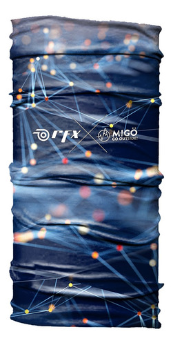 Bandana Tubular Reflejante Buffanda Microfibra - Migo Rfx 
