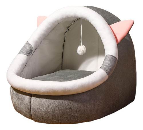 Cama De Gato Macia E Calmante Para Dormir, Pink Nest M