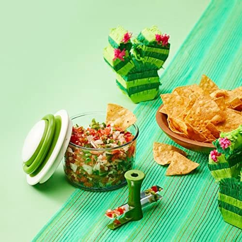 Imagen 8 de 8 de Picadora De Alimentos Manual Chef'n Veggichop (rúcula), 5.5