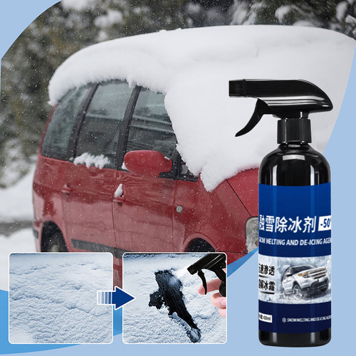 Spray De Degelo Para Derretimento De Neve Para Janela De Car